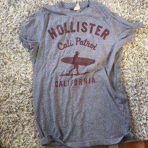 Grey Hollister top